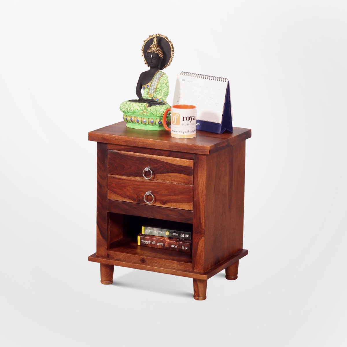 Thecsr Santo Bedside Table In Furniture Sheesham Wood